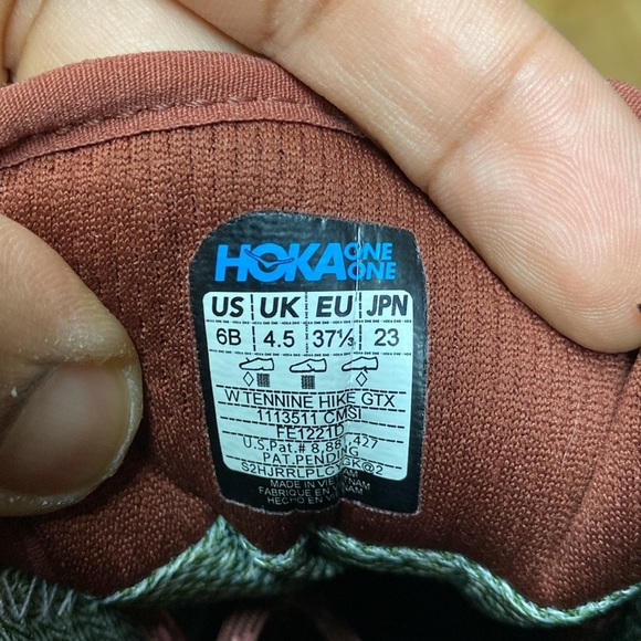 HOKA ONE ONE Womens TenNine GORE-TEX Hiking Boots “Elderberry / Coastal - Picture 17 of 17